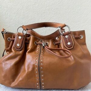 MICHAEL Michael Kors Brown Leather Shoulder Bag